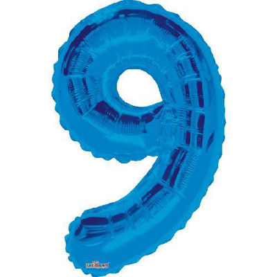 Imagen de Azul #9 inflado con helio