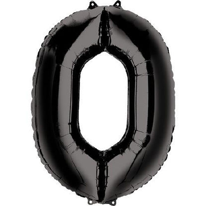 Imagen de Negro #0 inflado con helio