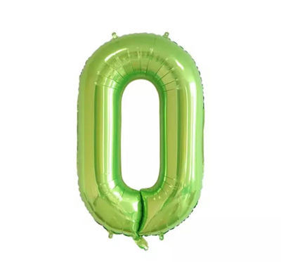 Imagen de Verde #0 inflado con helio